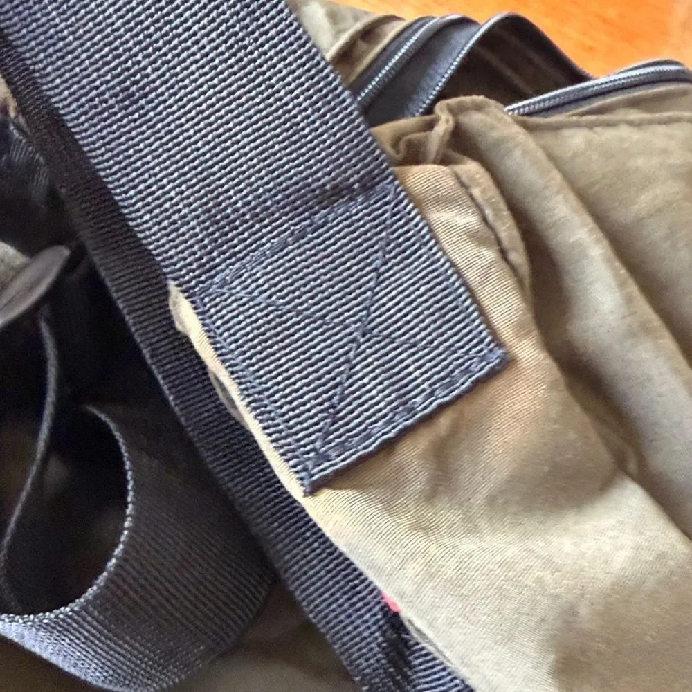 Hugo Boss nylon messenger bag